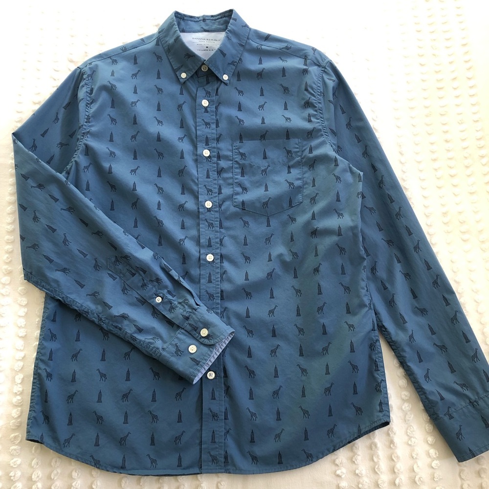 Banana Republic Long Sleeve Button Down Shirt